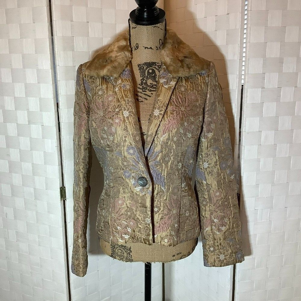 NWT Austin Reed Floral Blazer Size 4